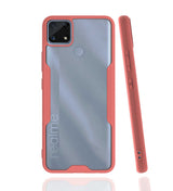 Realme C25 Kılıf Zore Parfe Kapak Pembe