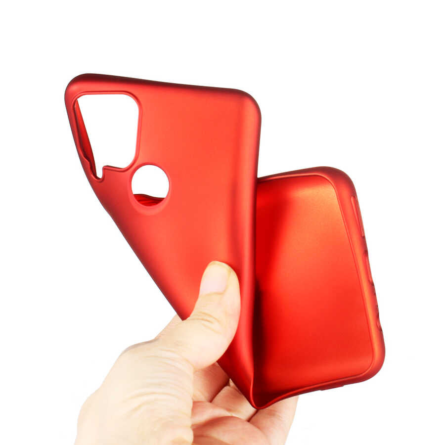 Realme C25 Kılıf Zore Premier Silikon Kapak Lacivert