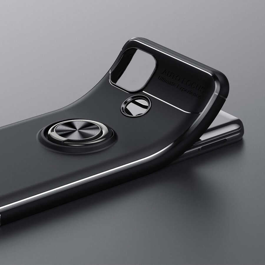 Realme C25 Kılıf Zore Ravel Silikon Kapak Mavi