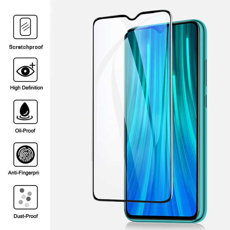 Realme C25 Zore Kenarları Kırılmaya Dayanıklı Cam Ekran Koruyucu Siyah