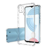 Realme C25Y Kılıf Zore 2mm Anti Shock Silikon Renksiz