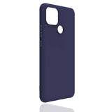 Realme C25Y Kılıf Zore Biye Silikon Lacivert
