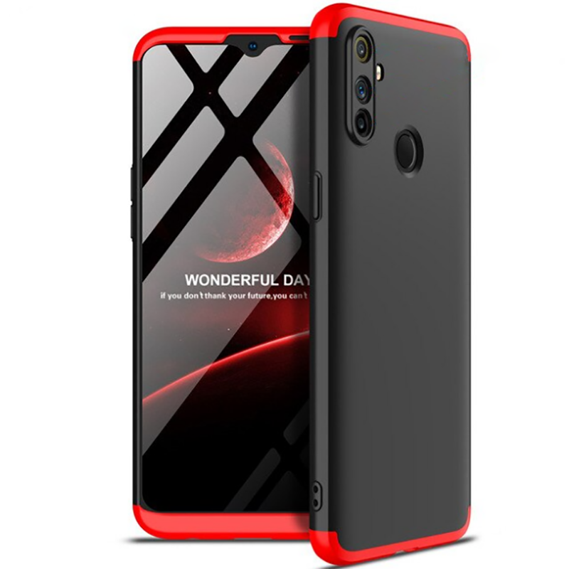 Realme C3 Kılıf Zore Ays Kapak Siyah