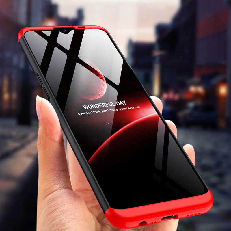 Realme C3 Kılıf Zore Ays Kapak Siyah