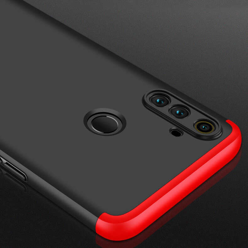 Realme C3 Kılıf Zore Ays Kapak Siyah
