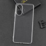 Realme C55 Kılıf Zore Süper Silikon Kapak Renksiz