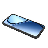 Realme C61 Kılıf Esnek TPU Oyuklu Arka Yüzey Tasarımlı Zore Etnik Silikon Kapak Koyu Yeşil