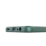 Realme C61 Kılıf Esnek TPU Oyuklu Arka Yüzey Tasarımlı Zore Etnik Silikon Kapak Koyu Yeşil