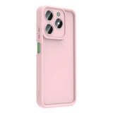 Realme C61 Kılıf Kamera Korumalı Zore Ananas Kapak Pembe