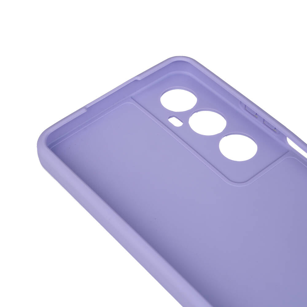 Realme C65 4G Kılıf Zore Biye Silikon Lila