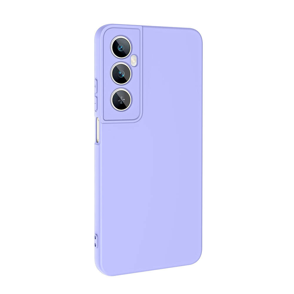 Realme C65 4G Kılıf Zore Mara Lansman Kapak Kırmızı
