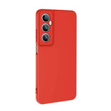 Realme C65 4G Kılıf Zore Mara Lansman Kapak Kırmızı