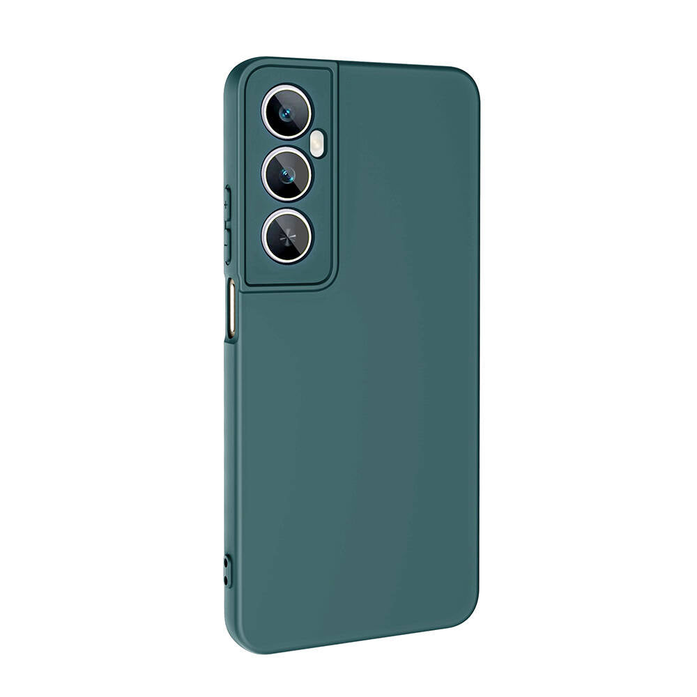 Realme C65 4G Kılıf Zore Mara Lansman Kapak Kırmızı