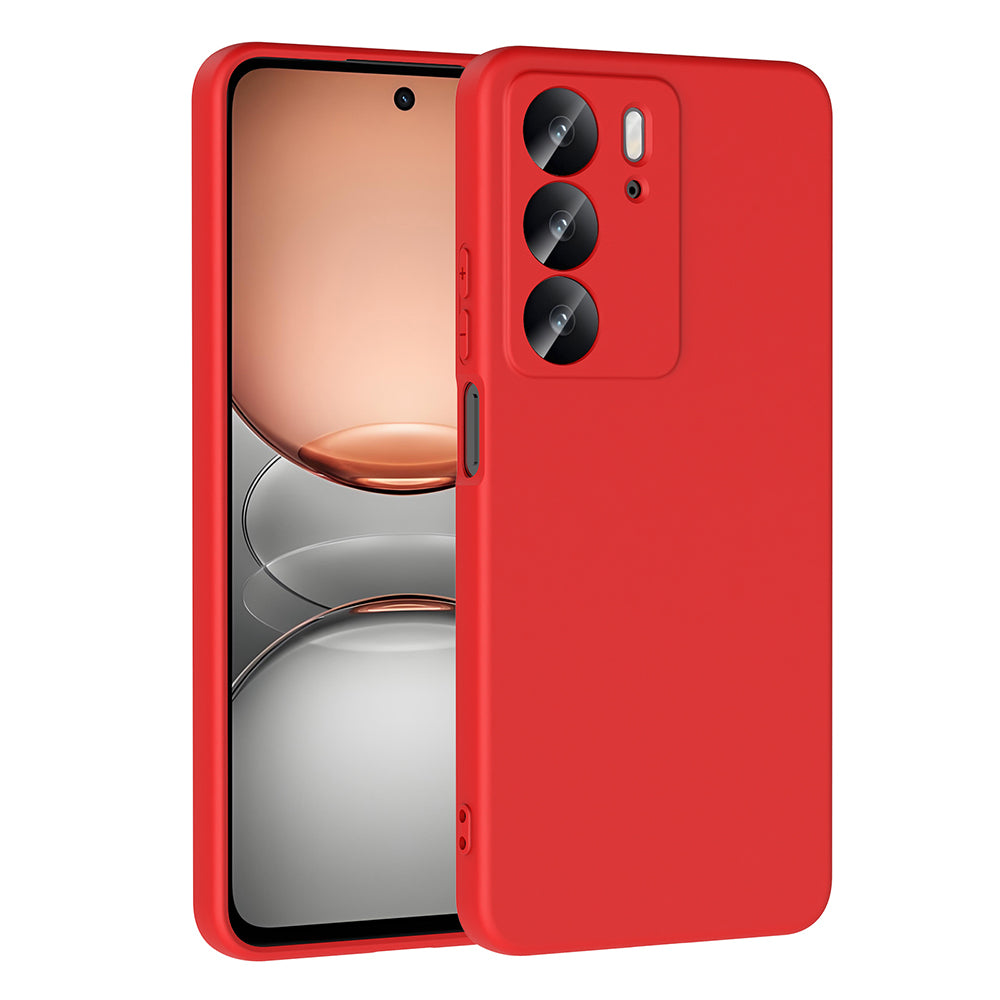 Realme C75 Kılıf Zore Mara Lansman Kapak Lila