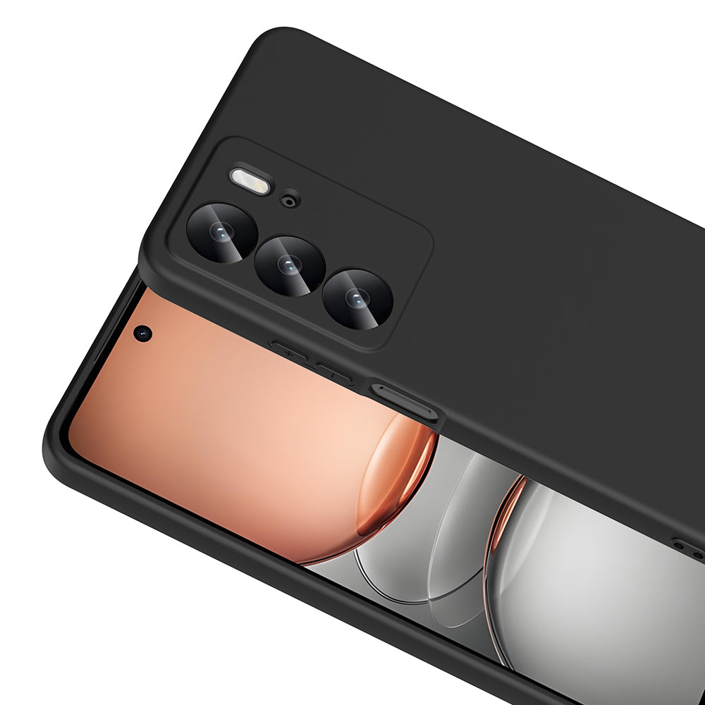 Realme C75 Kılıf Zore Mara Lansman Kapak Siyah