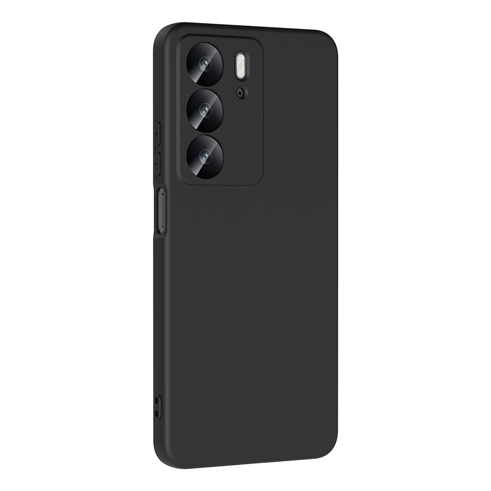 Realme C75 Kılıf Zore Mara Lansman Kapak Siyah