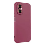 Realme 12 Lite Kılıf Zore Mara Lansman Kapak Koyu Mor