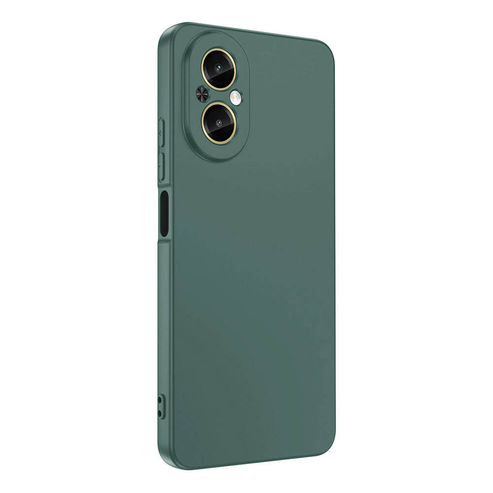 Realme 12 Lite Kılıf Zore Mara Lansman Kapak Koyu Yeşil