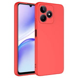 Realme Note 50 Kılıf Zore Mara Lansman Kapak Kırmızı