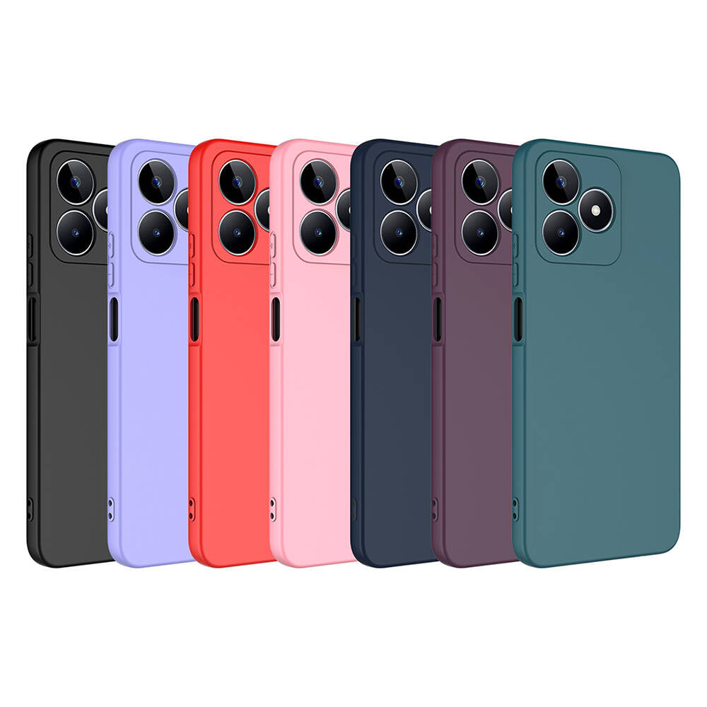 Realme Note 50 Kılıf Zore Mara Lansman Kapak Pembe Açık