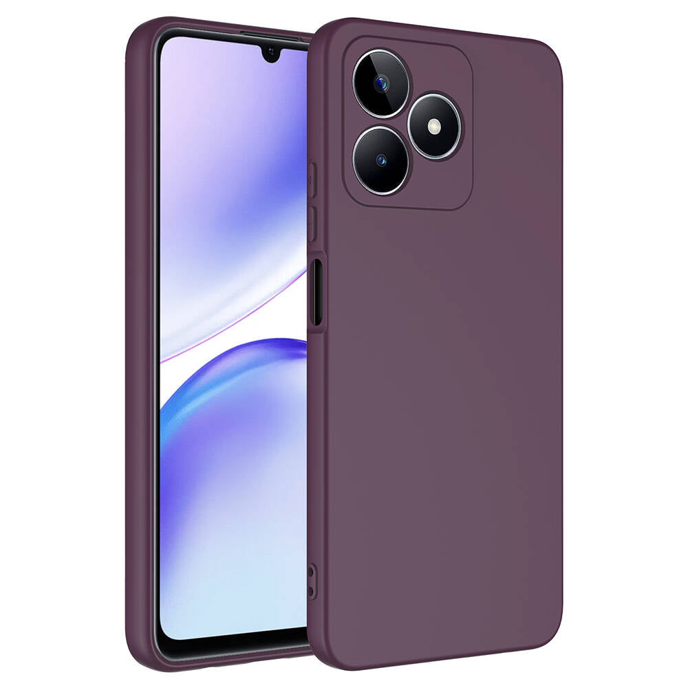 Realme Note 50 Kılıf Zore Mara Lansman Kapak Pembe Açık
