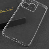 Realme Note 50 Kılıf Zore Süper Silikon Kapak Şeffaf