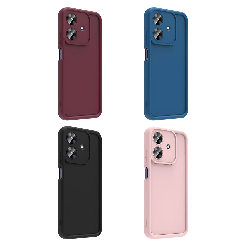 Realme Note 60 Kılıf Kamera Korumalı Zore Ananas Kapak Koyu Yeşil