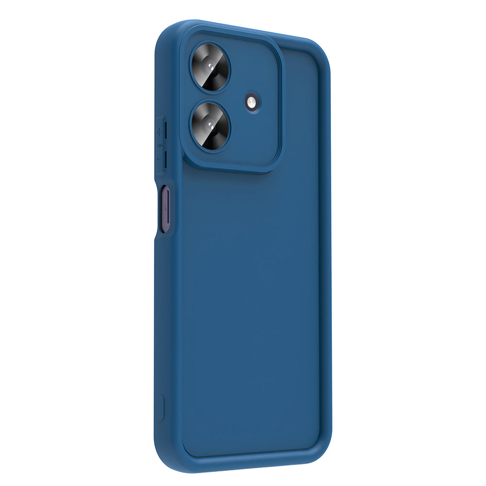 Realme Note 60 Kılıf Kamera Korumalı Zore Ananas Kapak Mürdüm
