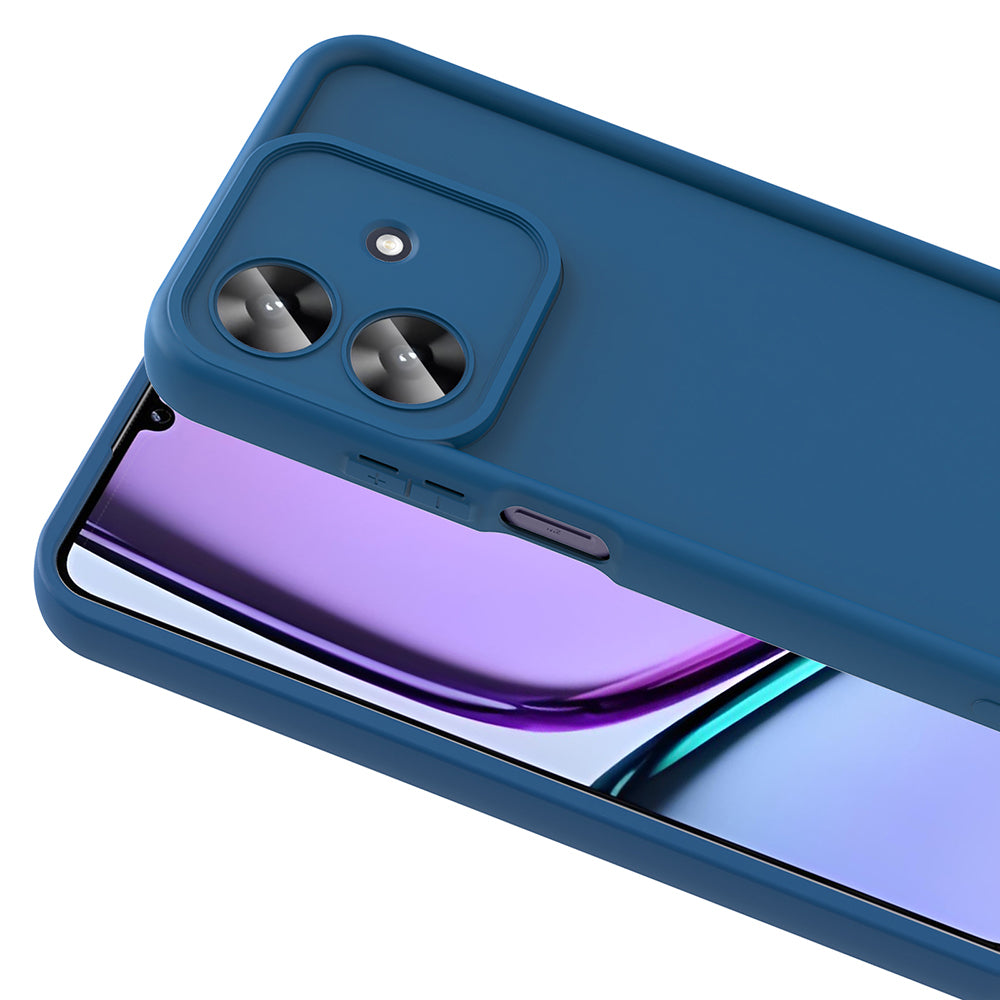Realme Note 60 Kılıf Kamera Korumalı Zore Ananas Kapak Pembe