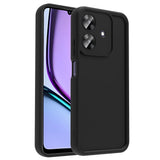 Realme Note 60 Kılıf Kamera Korumalı Zore Ananas Kapak Siyah