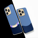 Realme Note 60 Kılıf Mıknatıslı Zore Duble Kapak Lacivert