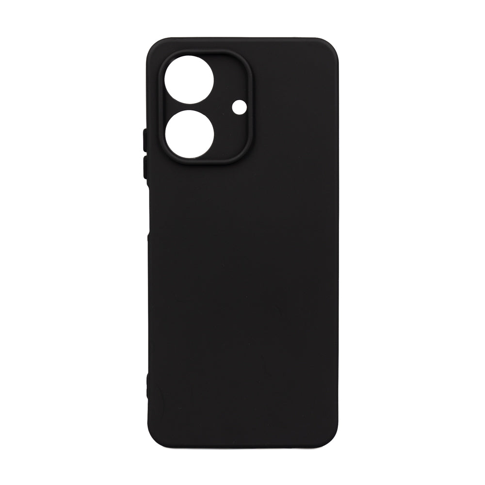 Realme Note 60 Kılıf Zore Biye Silikon Siyah