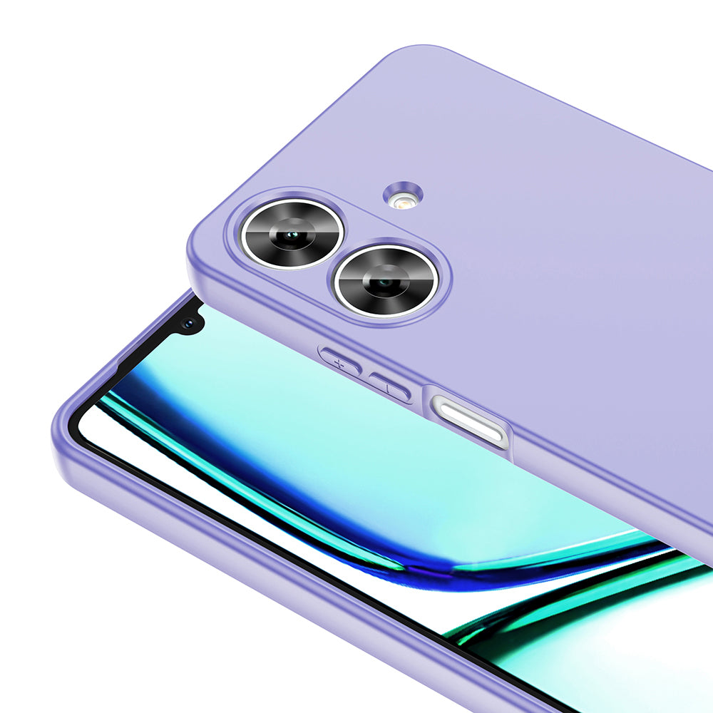 Realme Note 60 Kılıf Zore Mara Lansman Kapak Lila