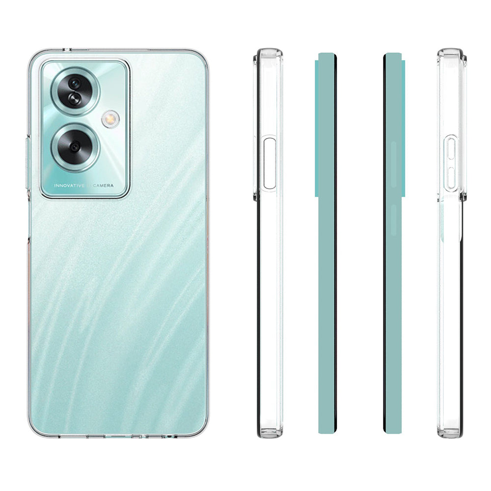 Realme Note 60 Kılıf Zore Süper Silikon Kapak Şeffaf