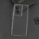 Realme Note 60 Kılıf Zore Süper Silikon Kapak Şeffaf