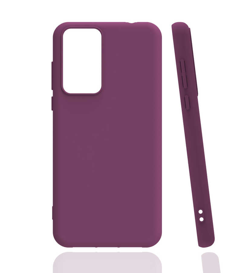 Reeder P13 Blue 2021 Kılıf Zore Biye Silikon Mor
