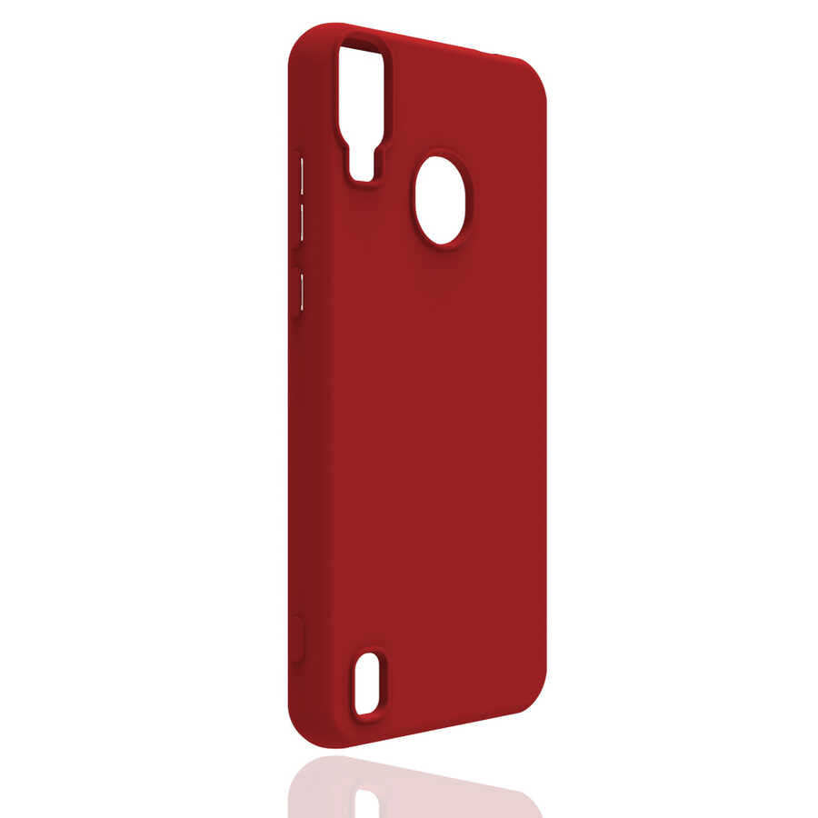 Reeder P13 Blue Kılıf Zore Biye Silikon Kırmızı