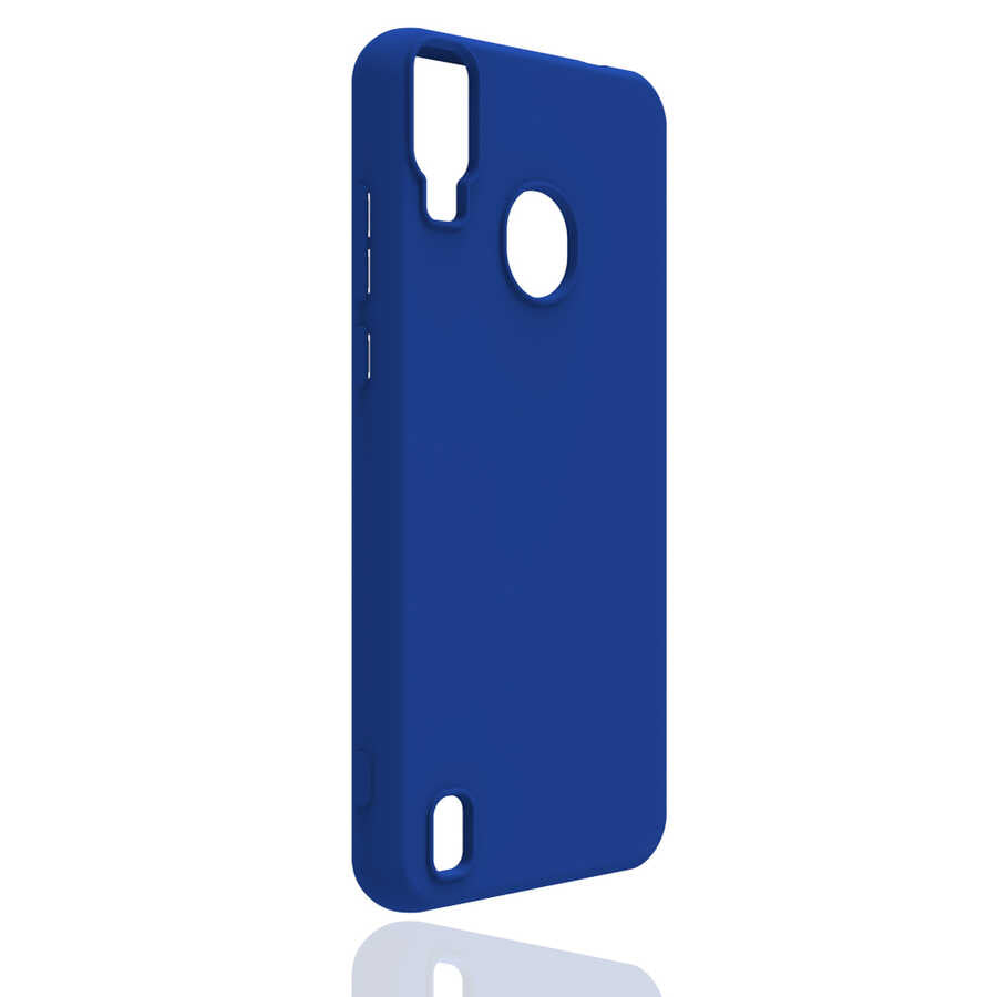 Reeder P13 Blue Kılıf Zore Biye Silikon Mavi