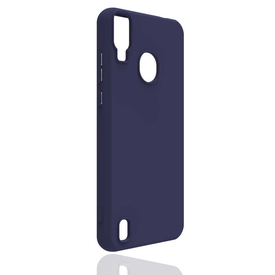 Reeder P13 Blue Kılıf Zore Biye Silikon Lacivert