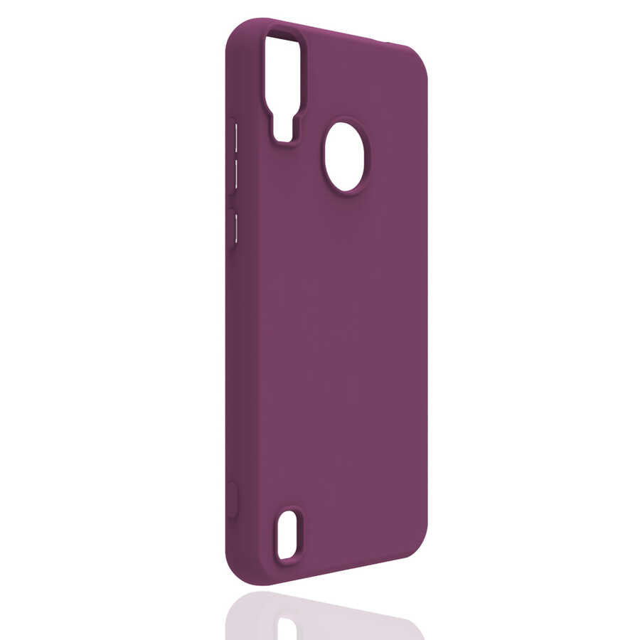 Reeder P13 Blue Kılıf Zore Biye Silikon Mor