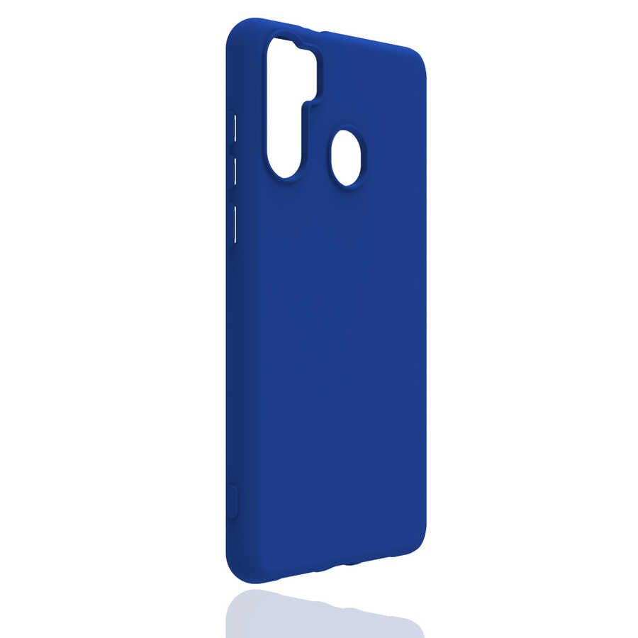 Reeder P13 Blue Max Kılıf Zore Biye Silikon Lacivert