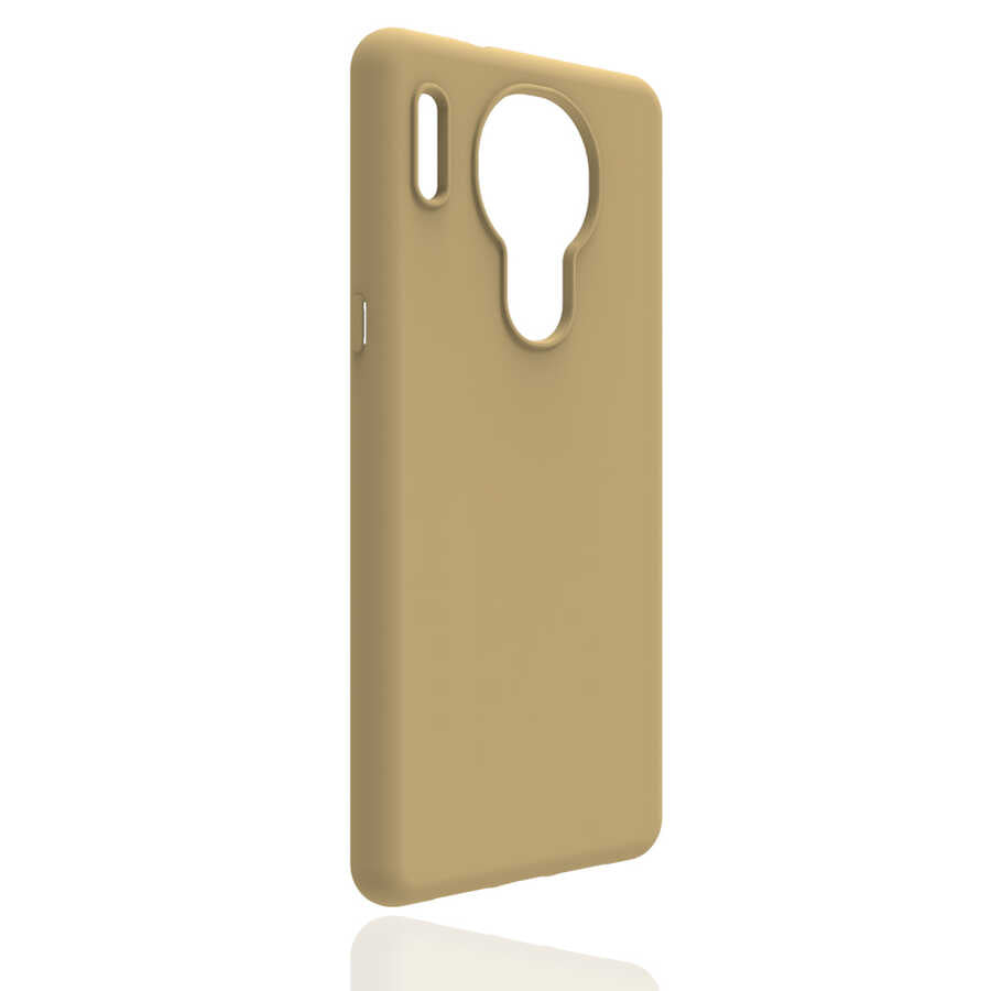 Reeder P13 Blue Max Lite Kılıf Zore Biye Silikon Gold