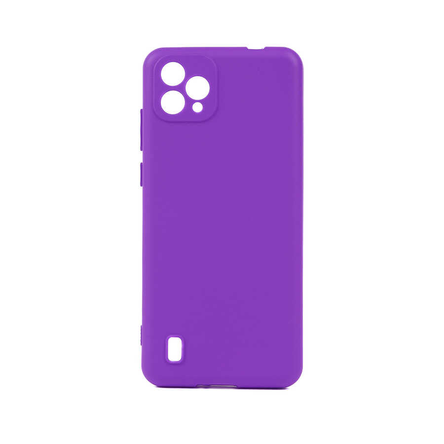Reeder P13 Blue Plus 2022 Kılıf Zore Biye Silikon Mor
