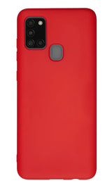 Samsung Galaxy A21S Kılıf Tasarla Lansman Dokulu Kapak