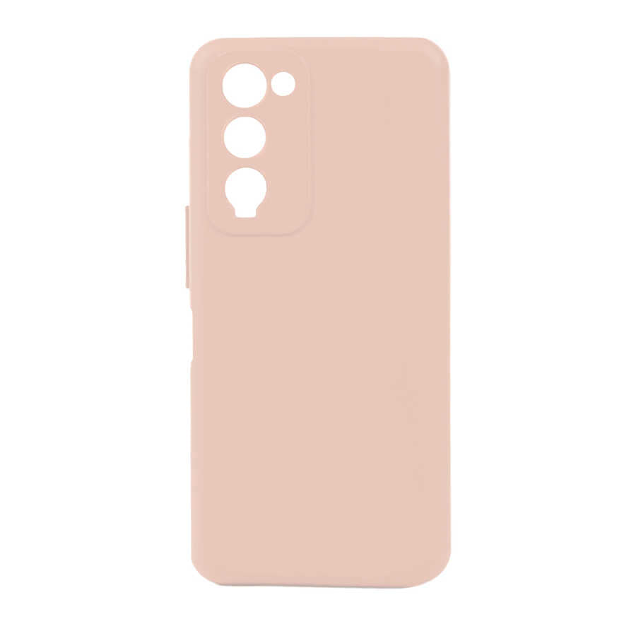 Tecno Camon 18 Kılıf Zore Biye Silikon Lila