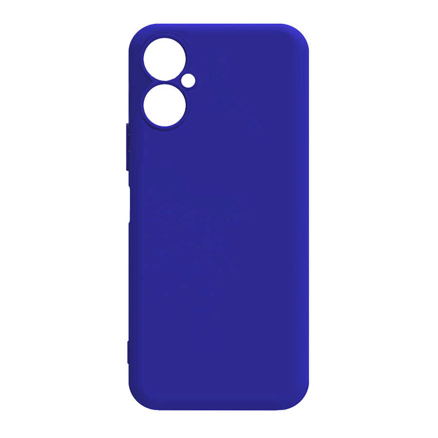 Tecno Camon 19 Neo Kılıf Zore Biye Silikon Mavi
