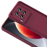 Tecno Camon 30 Kılıf Kamera Korumalı Zore Ananas Kapak Siyah