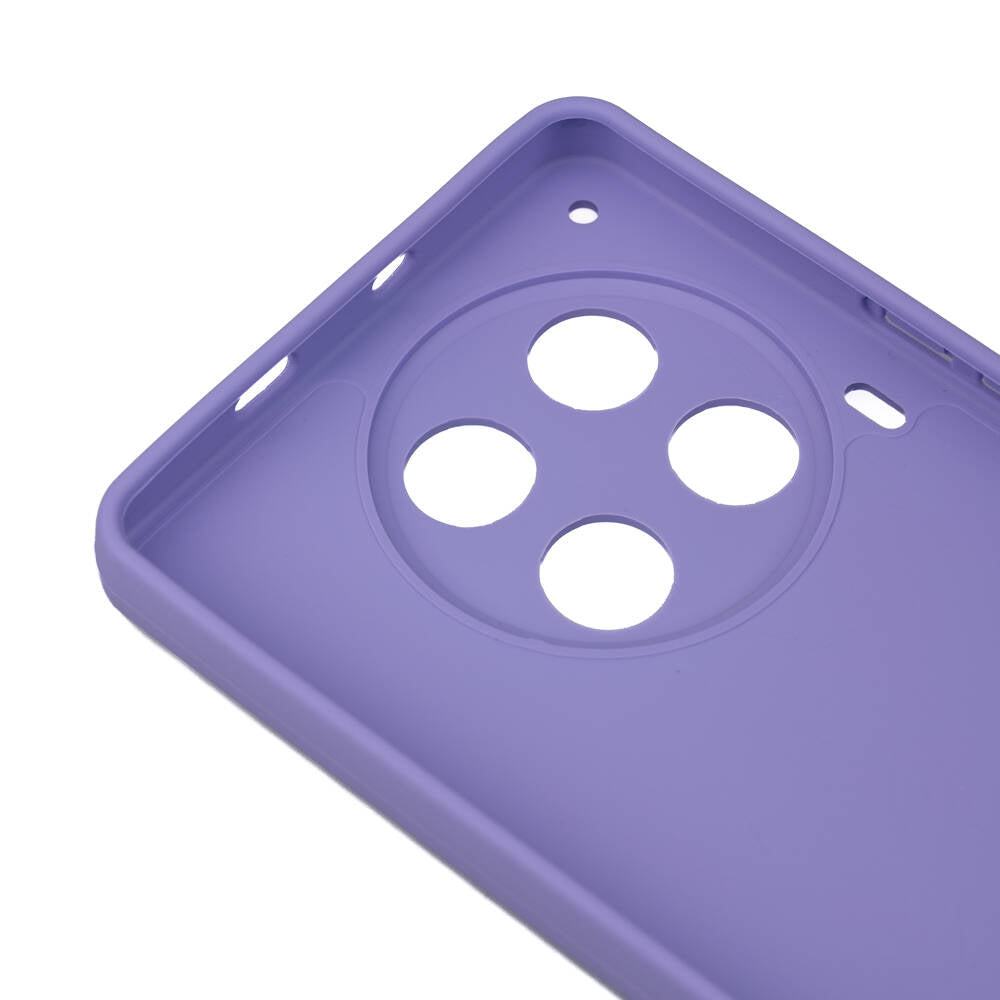 Tecno Camon 30 Kılıf Zore Biye Silikon Mor