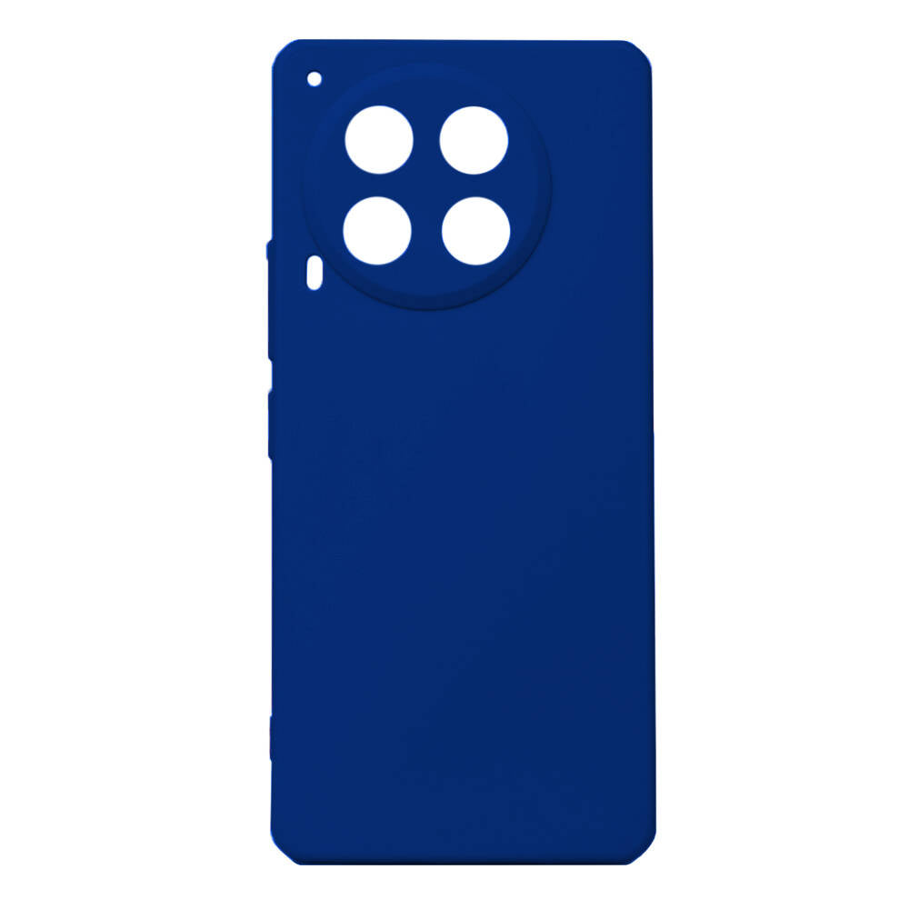 Tecno Camon 30 Kılıf Zore Biye Silikon Mor
