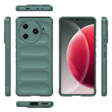 Tecno Camon 30 Pro 5G Kılıf Esnek TPU Oyuklu Arka Yüzey Tasarımlı Zore Etnik Silikon Kapak Siyah